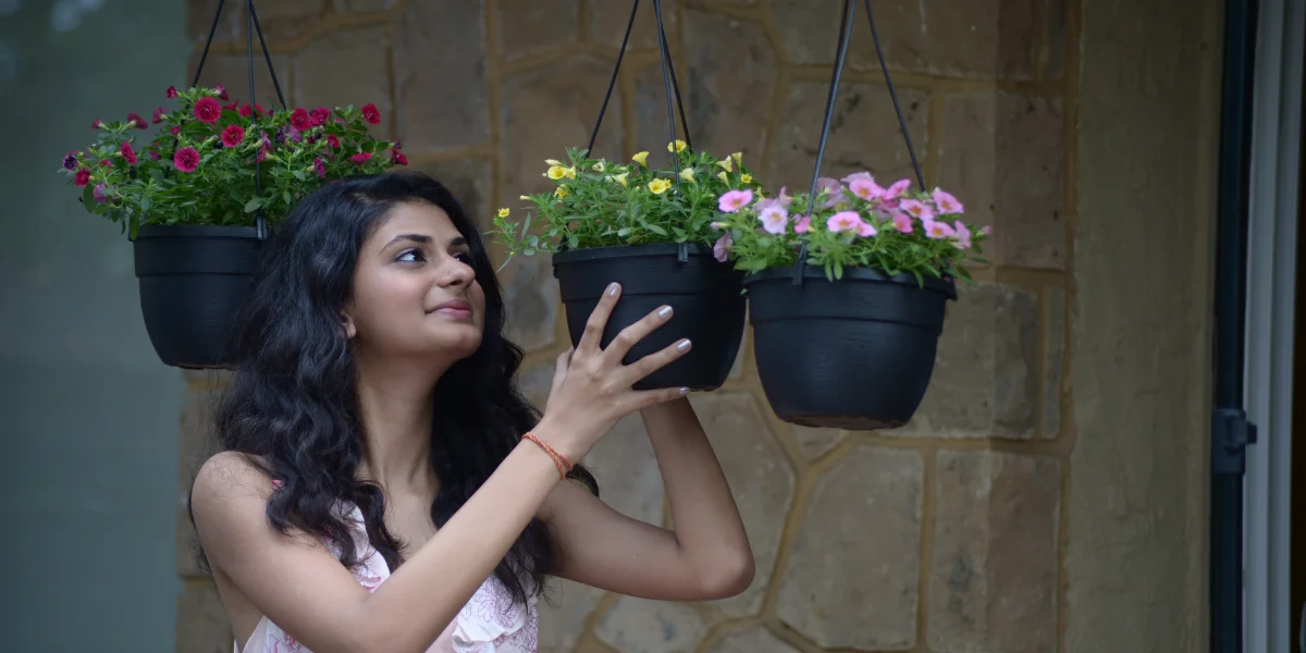 Indoor Plants In Balcony, Grow Indoor Plants, Plants For Balcony Gardens, Modern Balcony, Balcony Plants, Harshdeep India