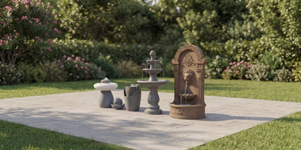 Water Fountain In Garden, Water Fountain Direction As Per Vastu, Fountain Placement, Fountain Position As Per Vastu, Outdoor Water Fountains For Gardens, Harshdeep India